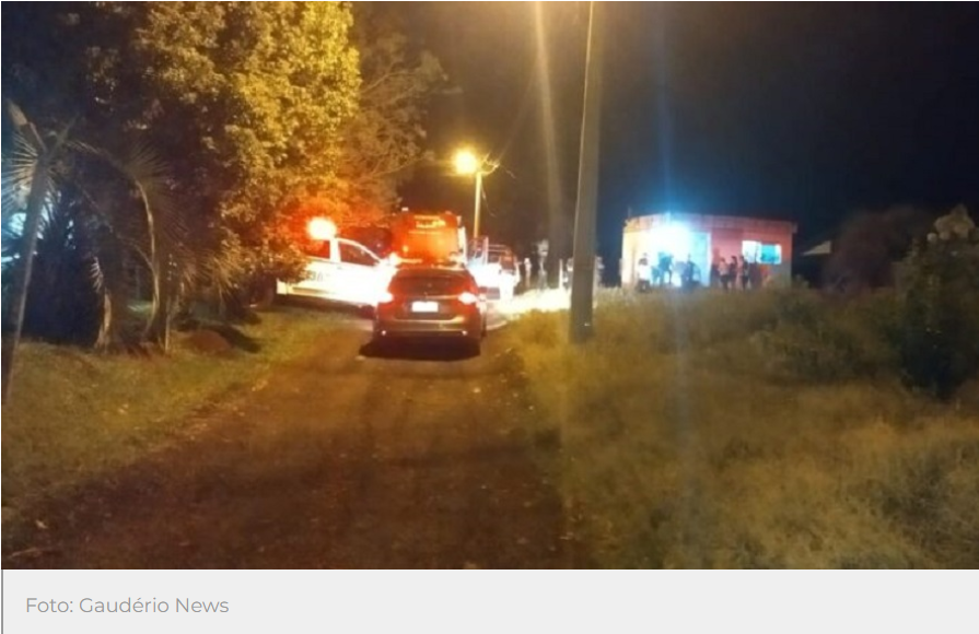 Mulher é morta a tiros na cidade de Santa Rosa; suspeito foi preso