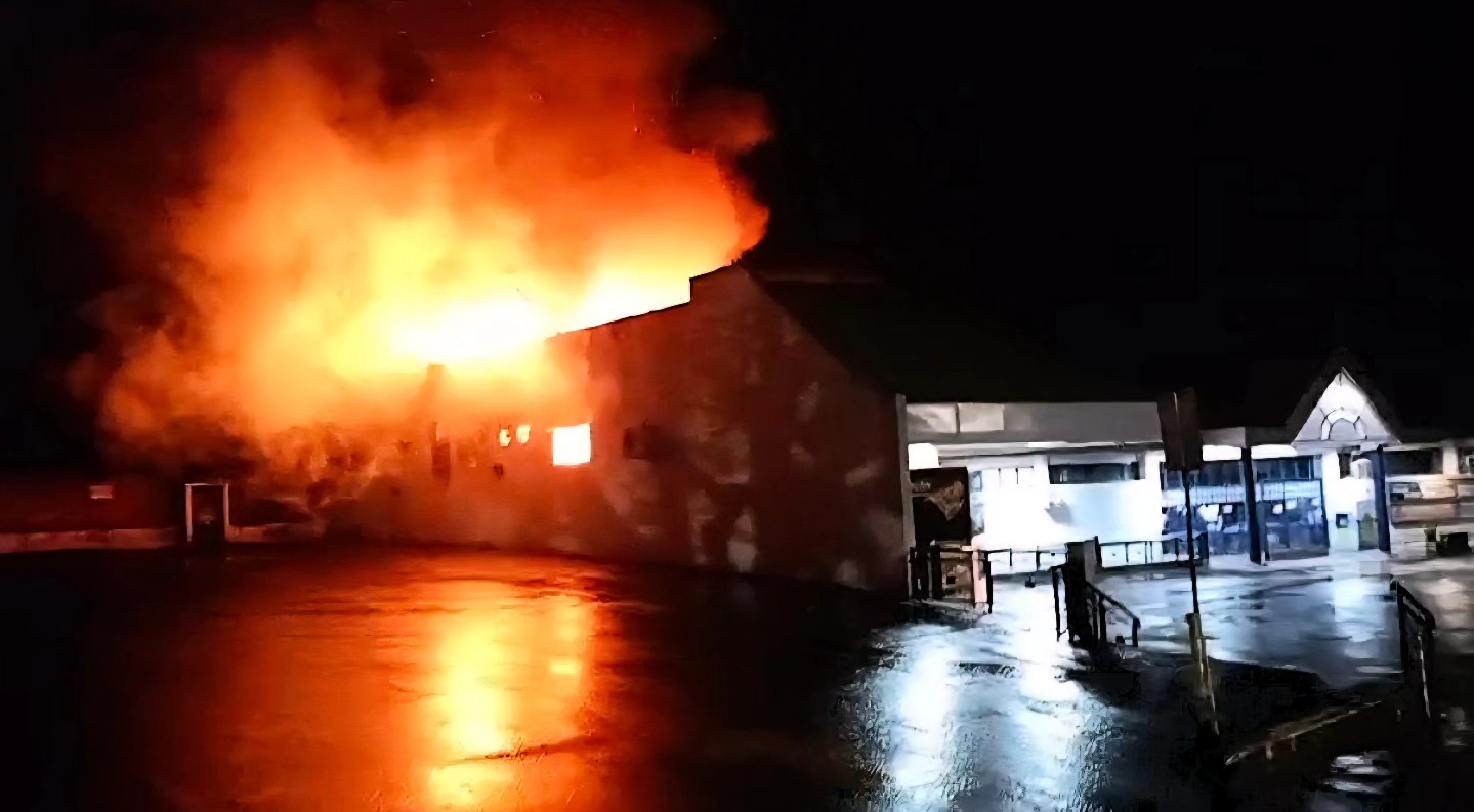 Incêndio em lancheria no bairro Vergueiro em Passo Fundo