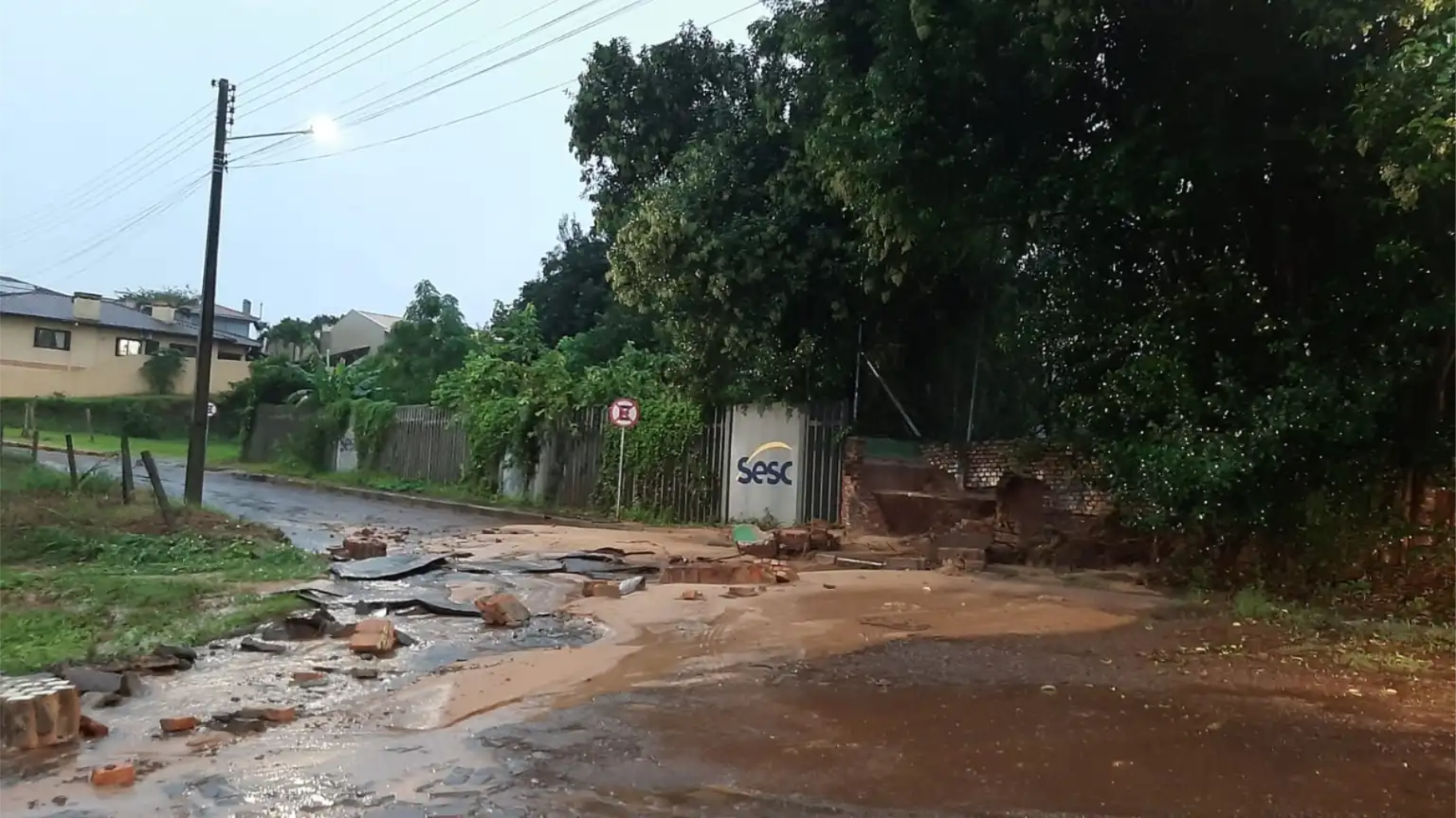 Ijuí registra problemas parciais em razão do excesso de chuva