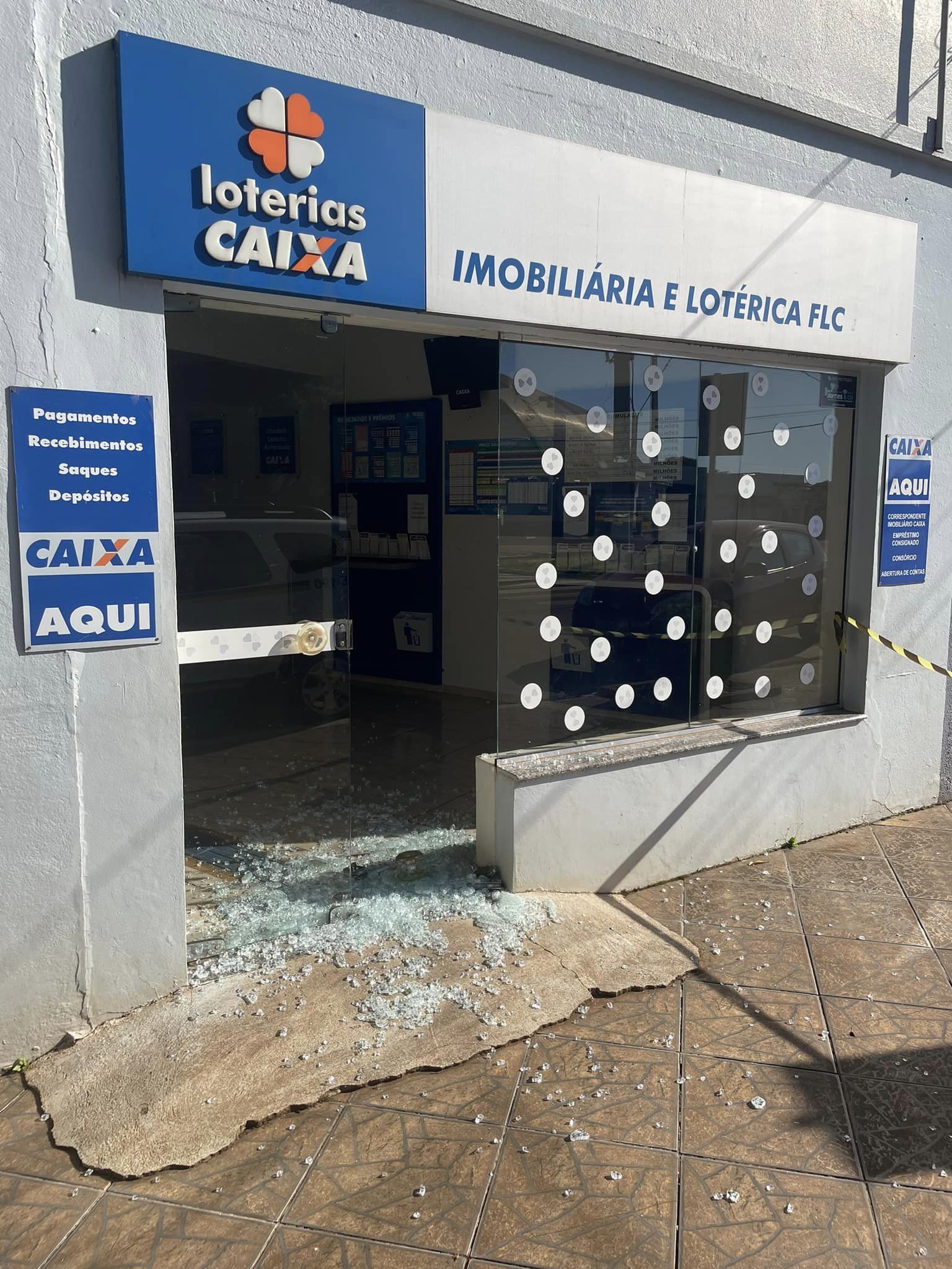 Loterica é arrombada no noroeste do RS.