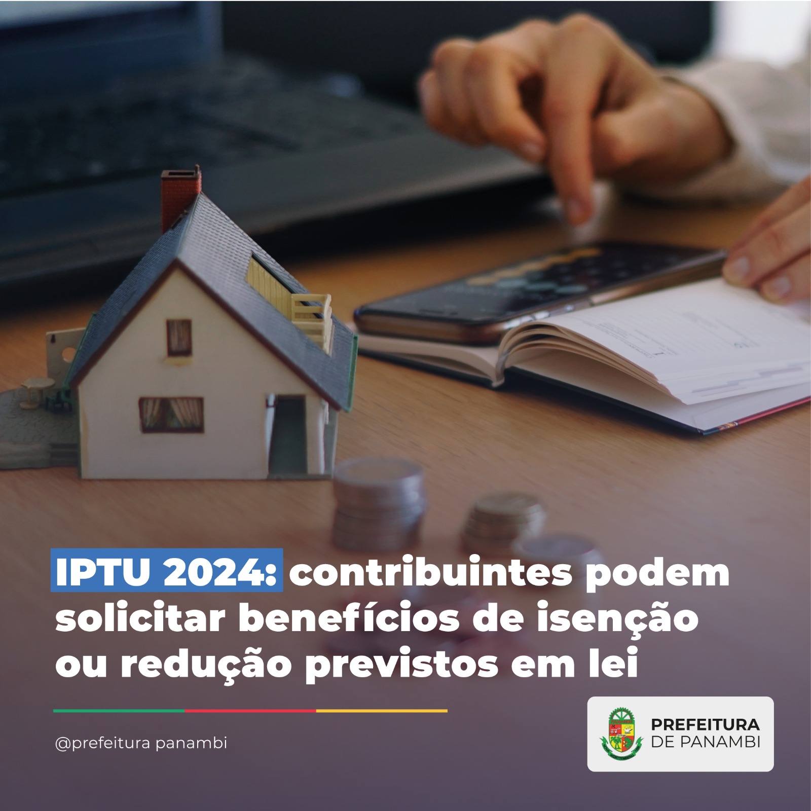 A Secretaria da Fazenda da cidade de Panambi informa: