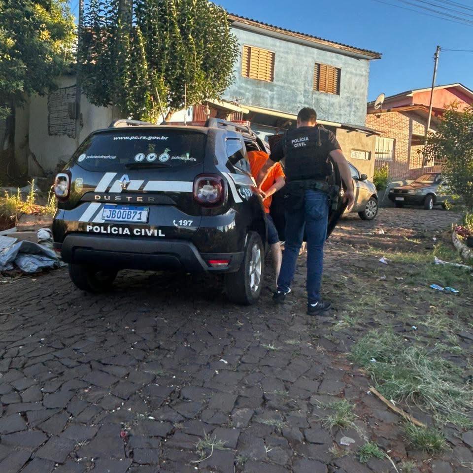 Polícia prende dois suspeitos de assassinato na Linha Progresso, em Seberi