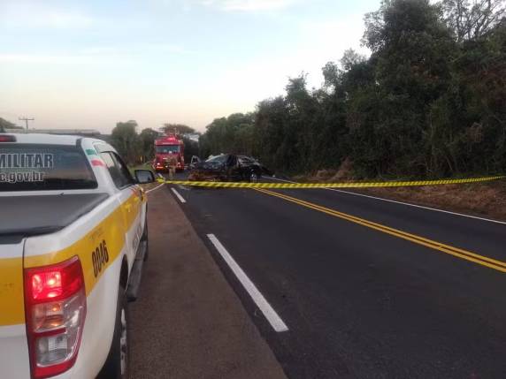 Acidente mata homem, bebê de 4 meses e deixa 4 feridos em SC