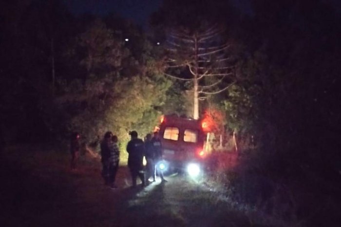 Bombeiros fazem buscas a criança de dois anos desaparecida em Lagoa Vermelha