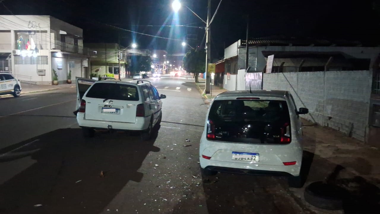 Acidente de trânsito registrado na noite de sábado em Panambi