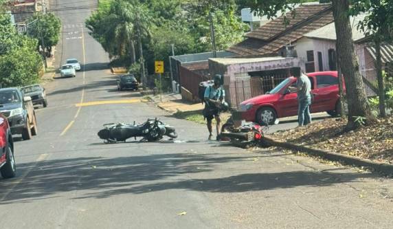 Acidente entre motocicletas mobiliza atendimento em Ijuí