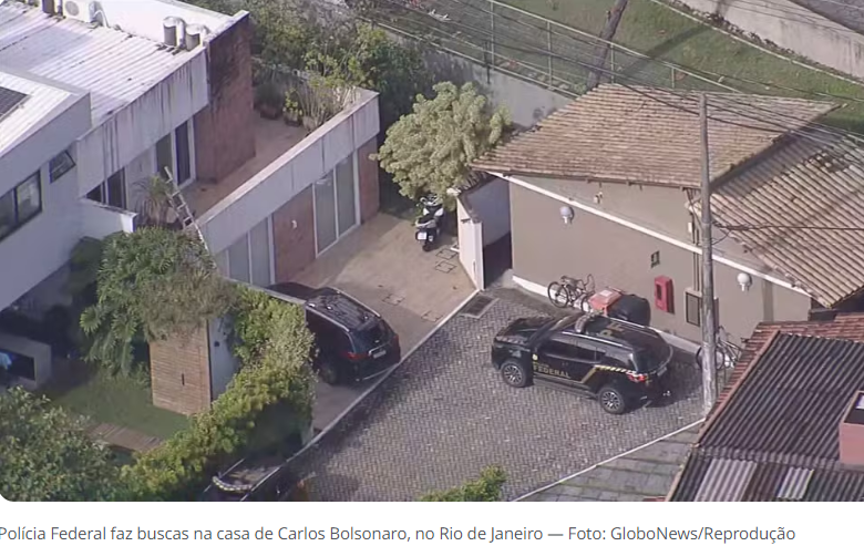 PERSEGUIÇÃO POLITICA: Carlos Bolsonaro é alvo de operação da PF que investiga espionagem ilegal pela Abin