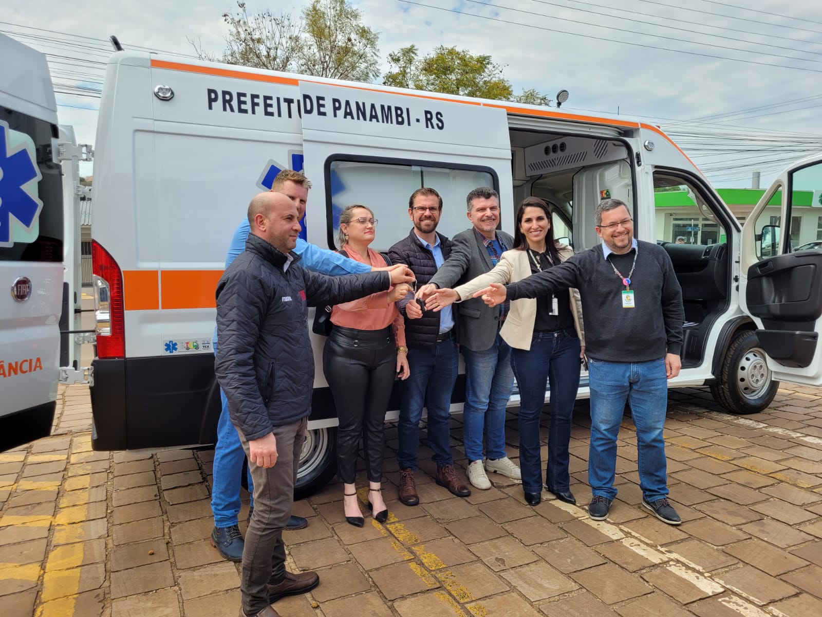 Nova Ambulância UTI Móvel para a Saúde de Panambi