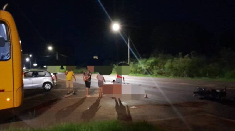 Acidente com vítima fatal na ERS 155 em Ijuí