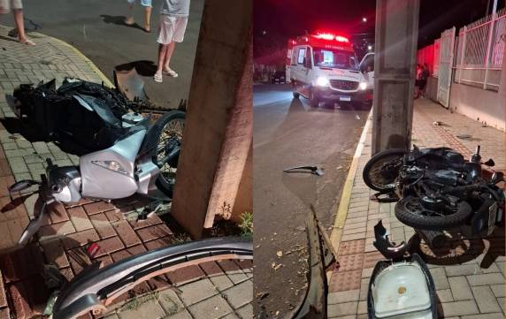 Grave acidente deixa motociclista ferido em Ijuí