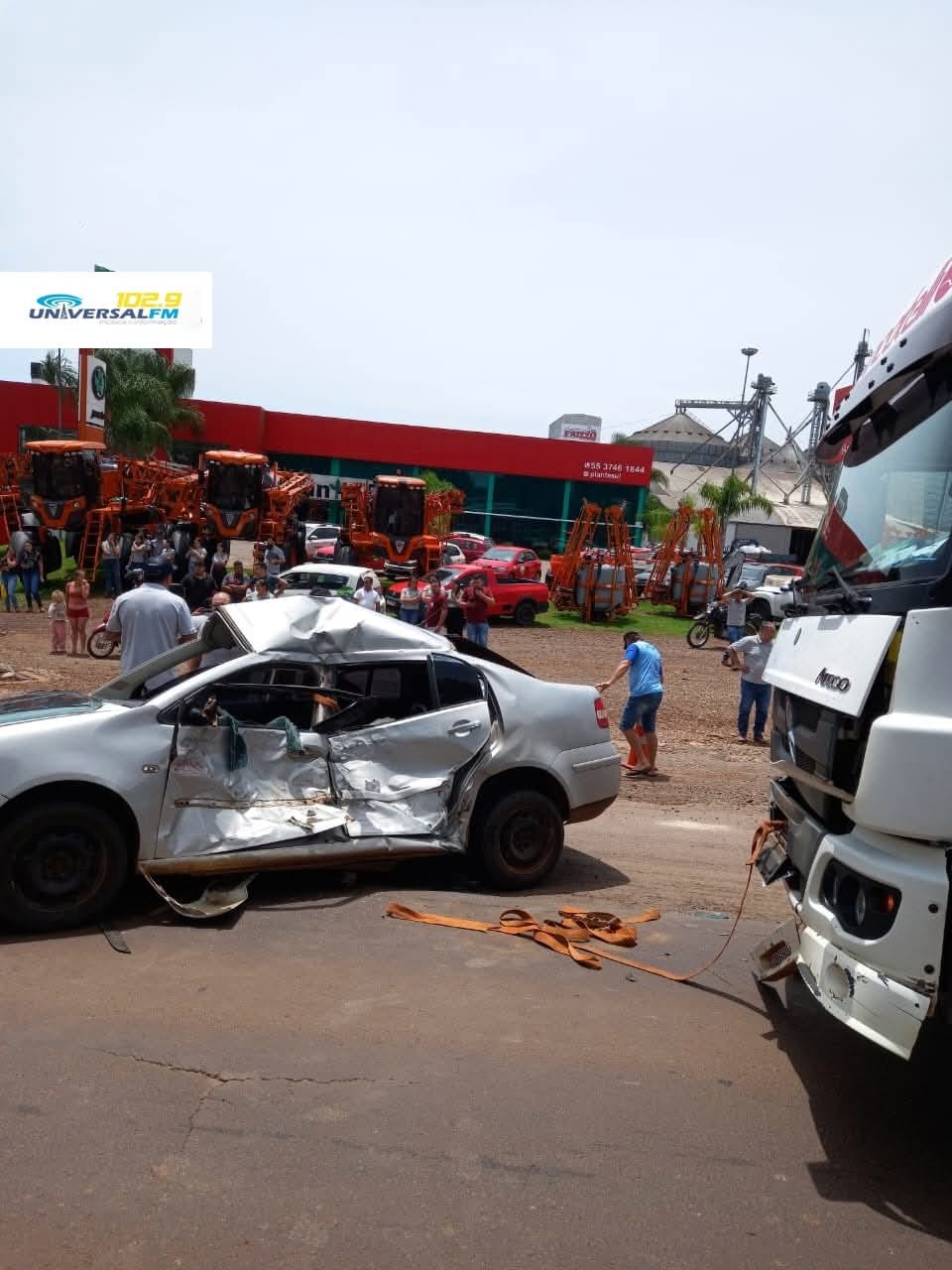 Grave acidente é registrado em Seberi