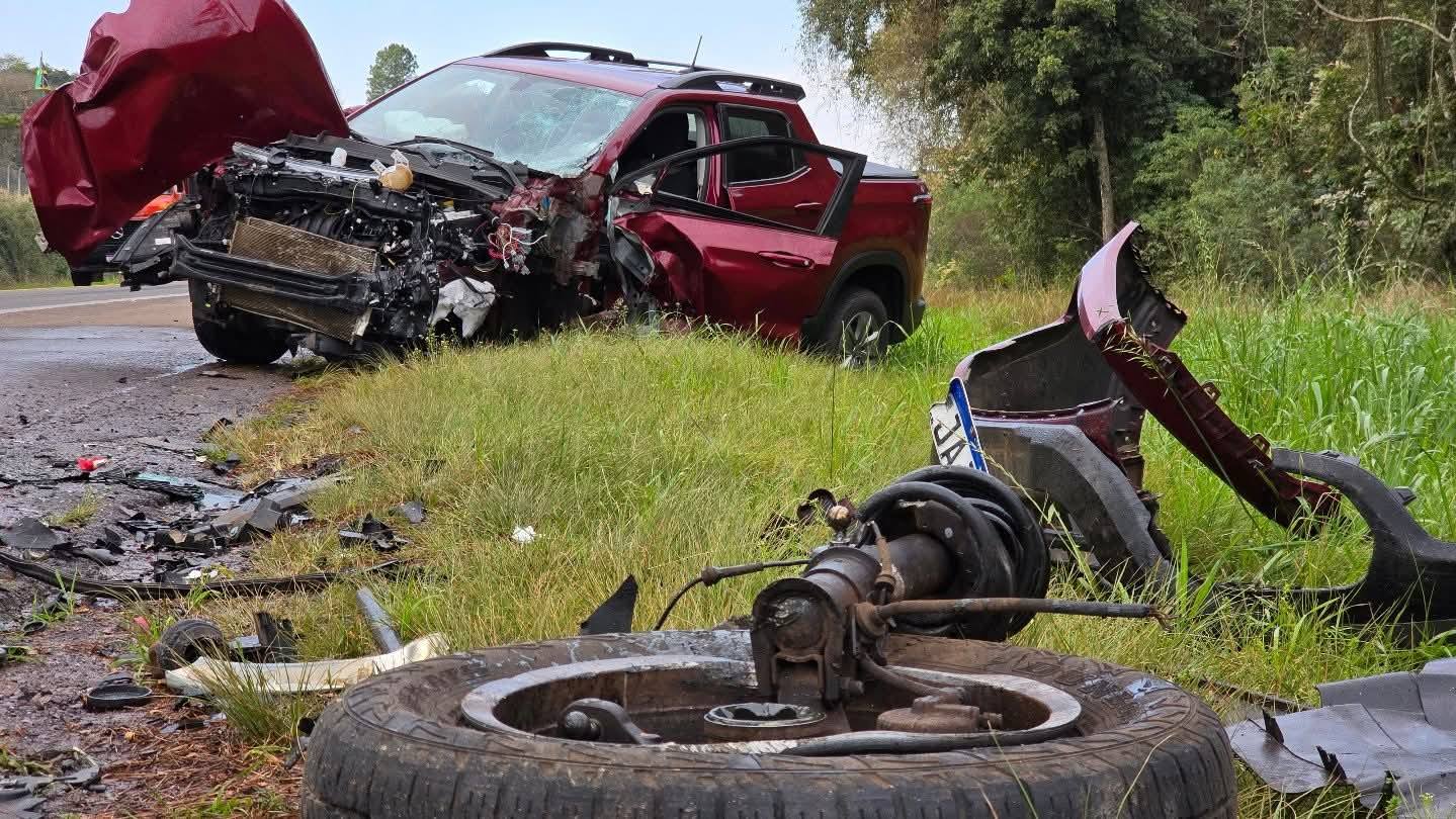 Grave acidente de trânsito é registrado na BR-386 em Carazinho