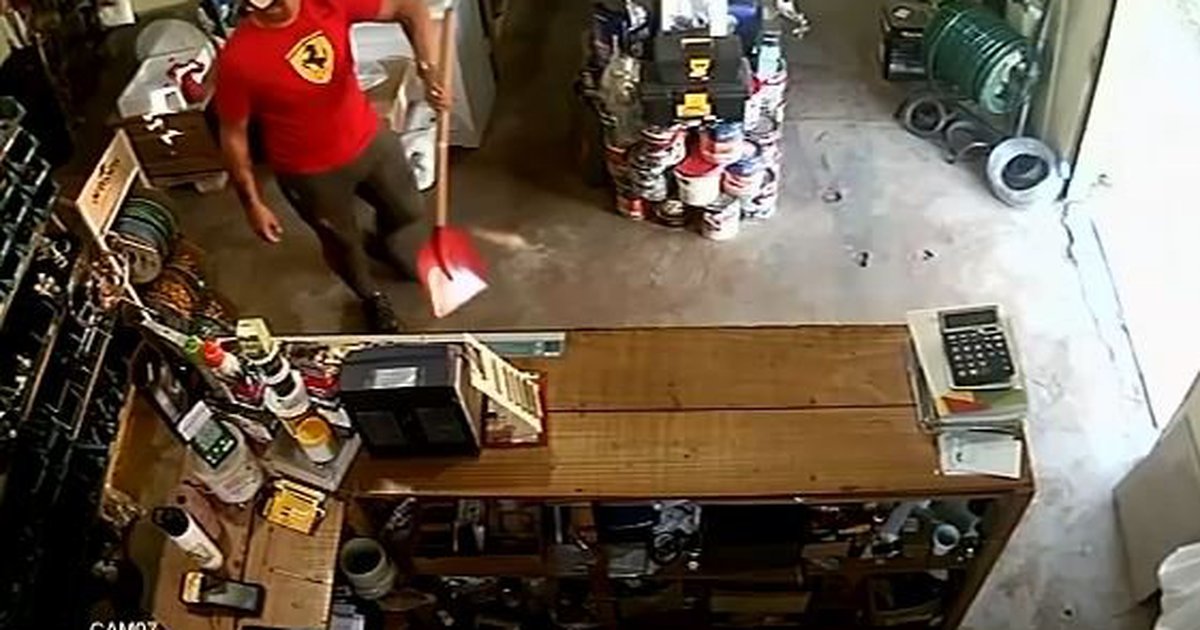 Câmera de segurança mostra suspeito pela morte de empresário de Minas Gerais comprando pás, enxada e lona