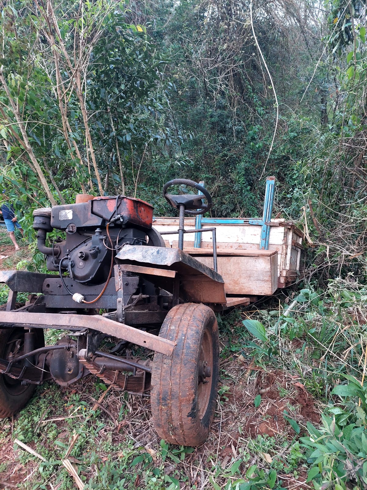 Homem morre prensado por máquina agrícola no Oeste de Santa Catarina