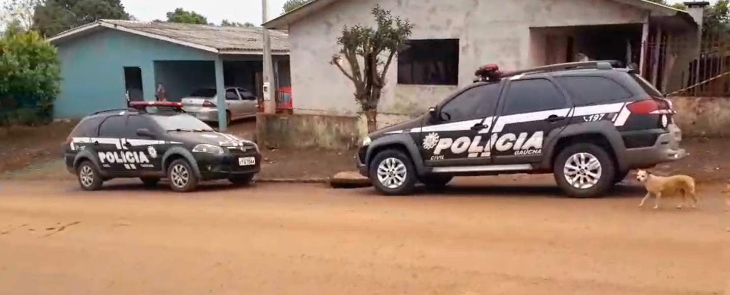Confira Vídeo: Mulher é morta a tiros dentro de casa na manhã desta sexta-feira (09) no Noroeste do RS