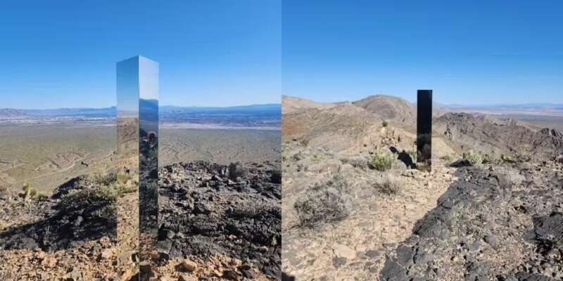 Objeto misterioso aparece em deserto perto de Las Vegas; autoridades investigam