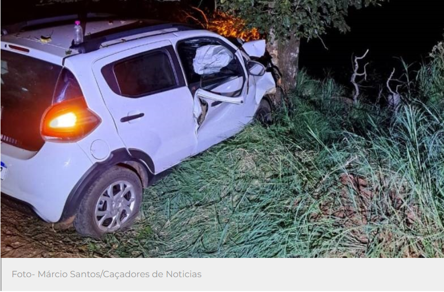 Acidente de trânsito deixa uma vítima fatal na noite desta segunda-feira na Região