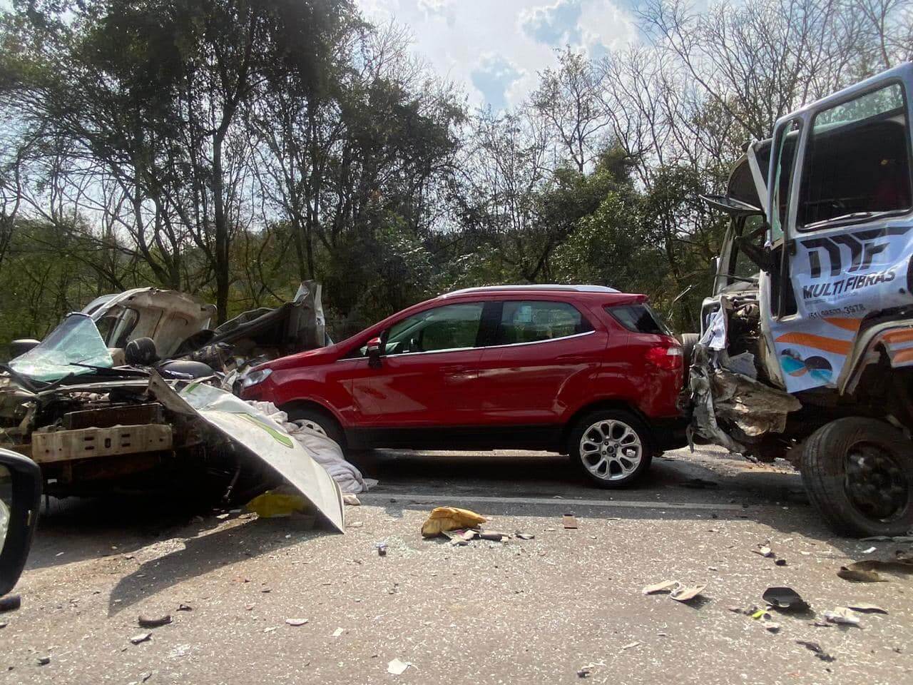 Acidente na BR 386 em Almirante Tamandaré causa um óbito