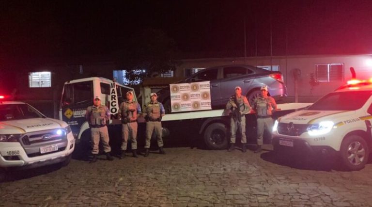 Roubado e clonado: Brigada Militar de Panambi recupera veiculo no Loteamento Alves Klasener