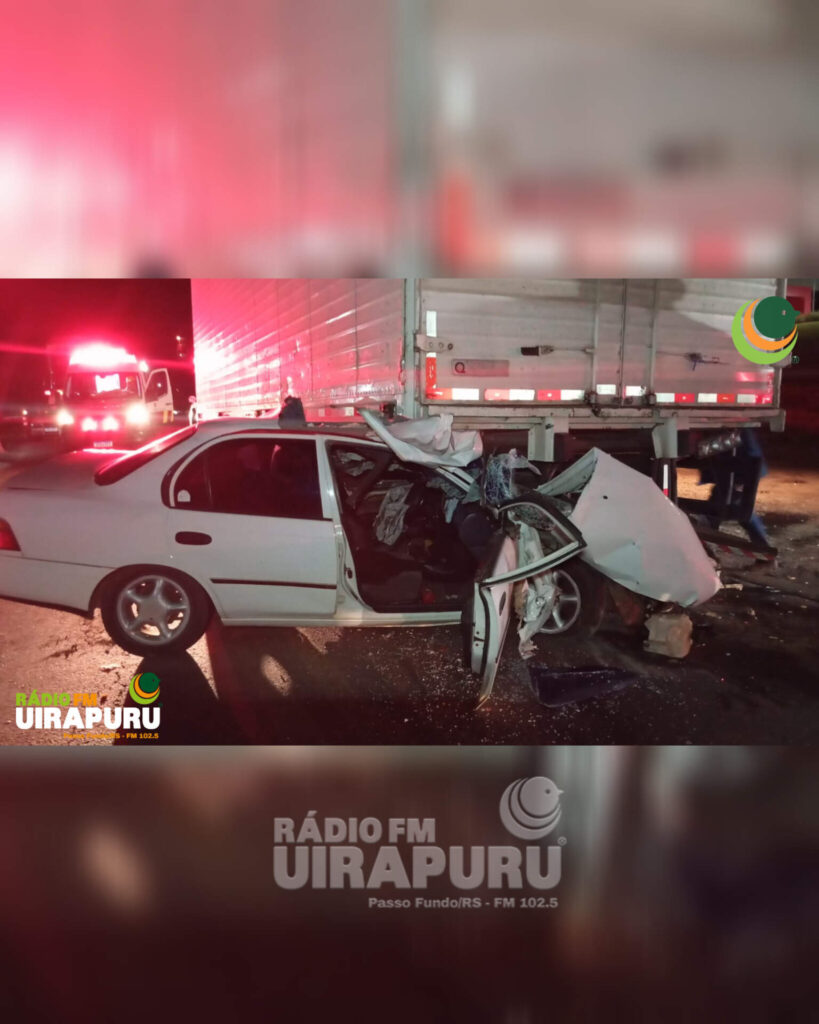 Identificado adolescente que morreu após fugir dirigindo carro roubado em Soledade e se envolver em acidente