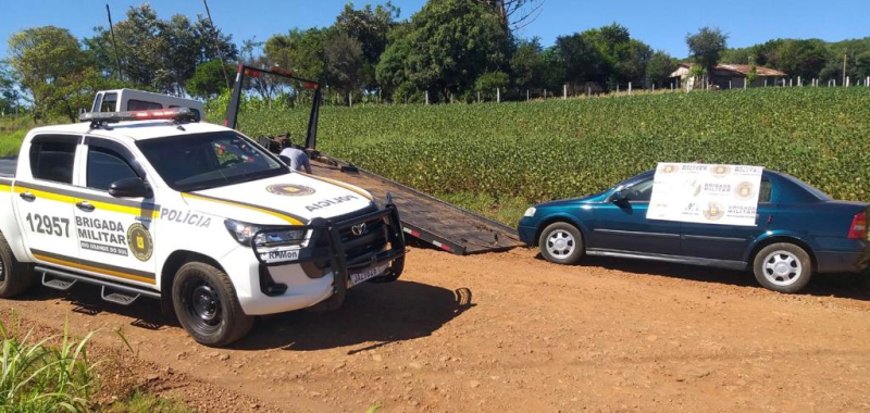 BM prende foragido que cometeu roubo de veículo em Santo Ângelo