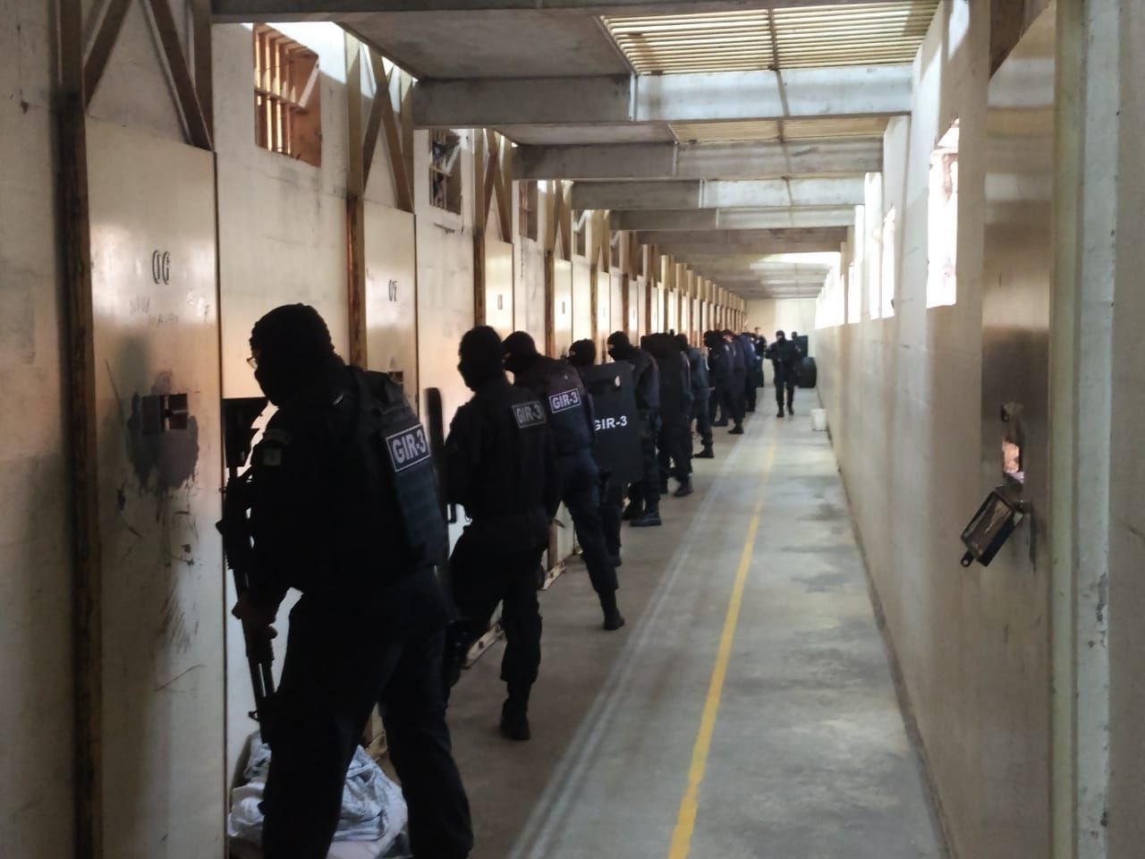 Polícia Penal realiza revista geral na Penitenciária Modulada em Ijuí