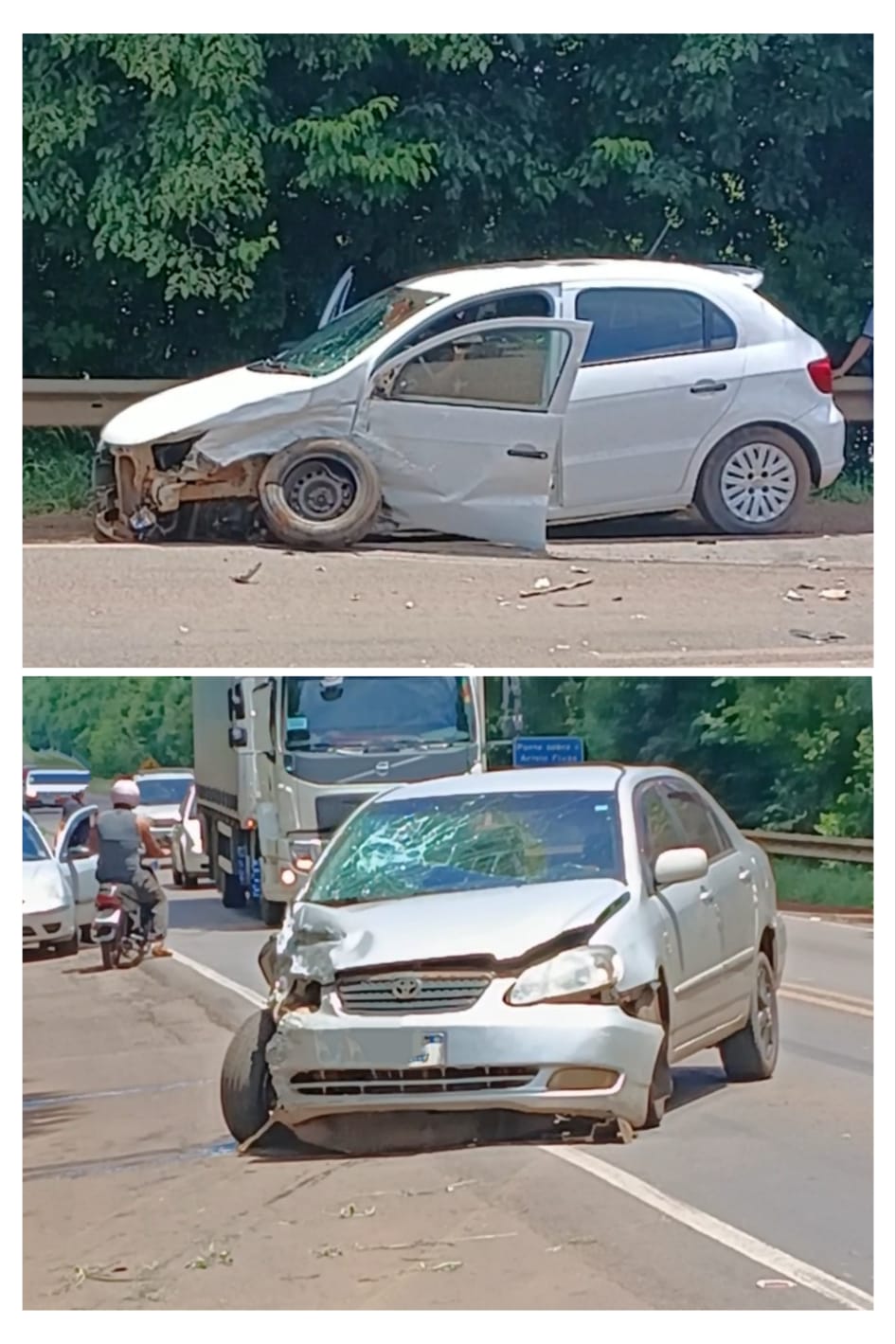 Acidente na BR 158 em Panambi