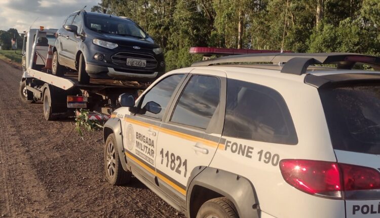 Veículo furtado em Panambi é recuperado em Santa Bárbara do Sul