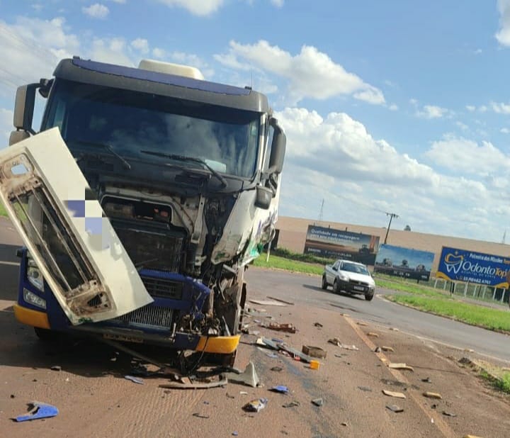 Acidente é registrado no Trevão, em Palmeira das Missões