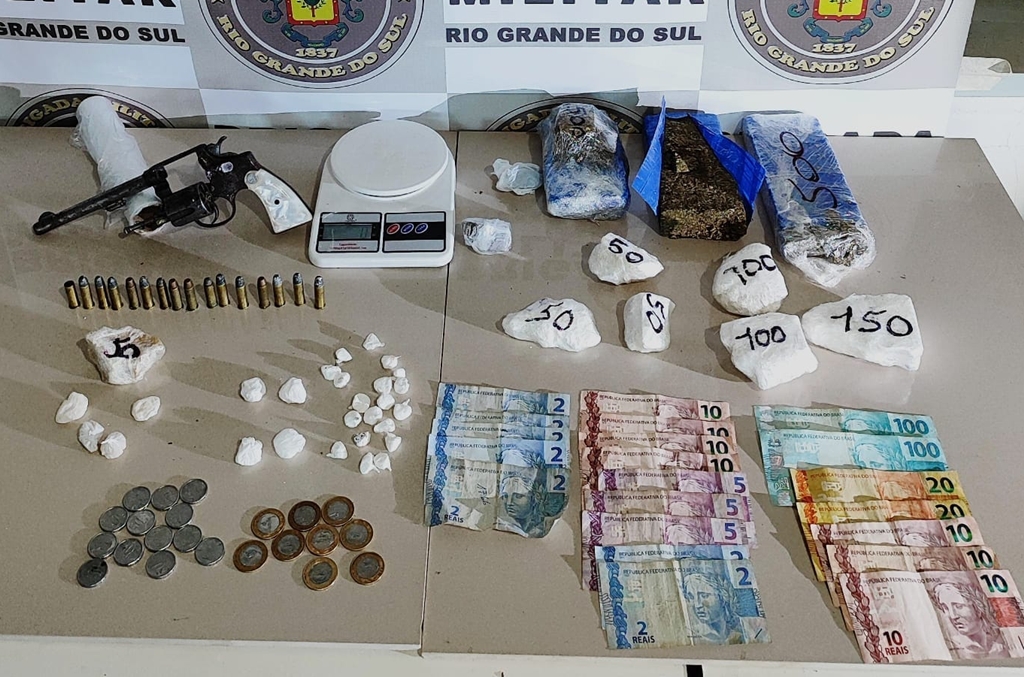 Traficantes são flagrados e presos durante ação crimnosa em Cerro Largo