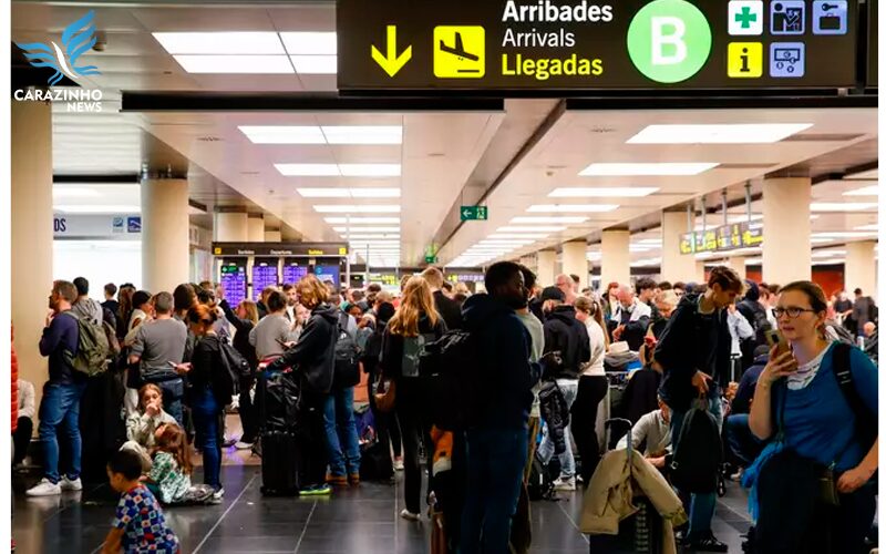 Casal abandona filho de 10 anos em aeroporto para evitar perder voo em Barcelona; entenda