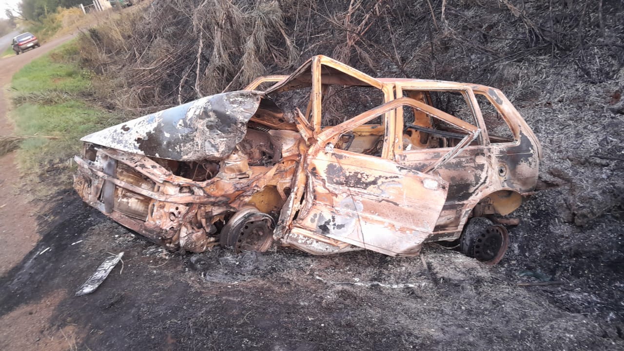 Homem é preso, suspeito de tentativa de homicídio, após provocar acidente em Coronel Bicaco