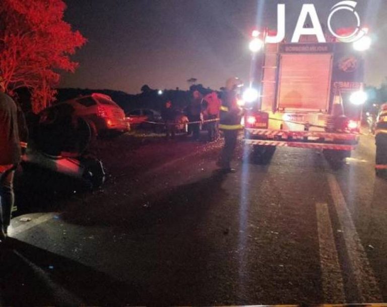 Acidente de trânsito com óbito na BR-472 em Santo Cristo