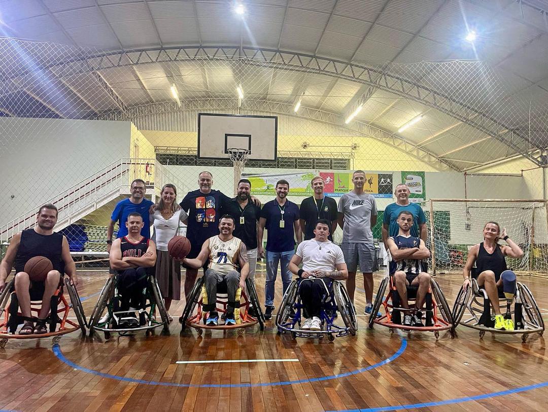 Parceria entre IFFar e Prefeitura de Panambi reativa o projeto Basquete sobre Rodas