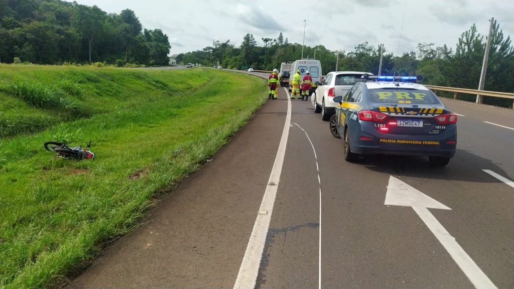 Colisão fatal é registrada na BR 386 em Estrela