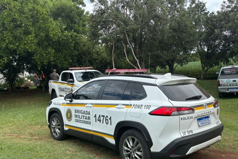 Homicídio seguido de suicídio é registrado no interior de Sarandi