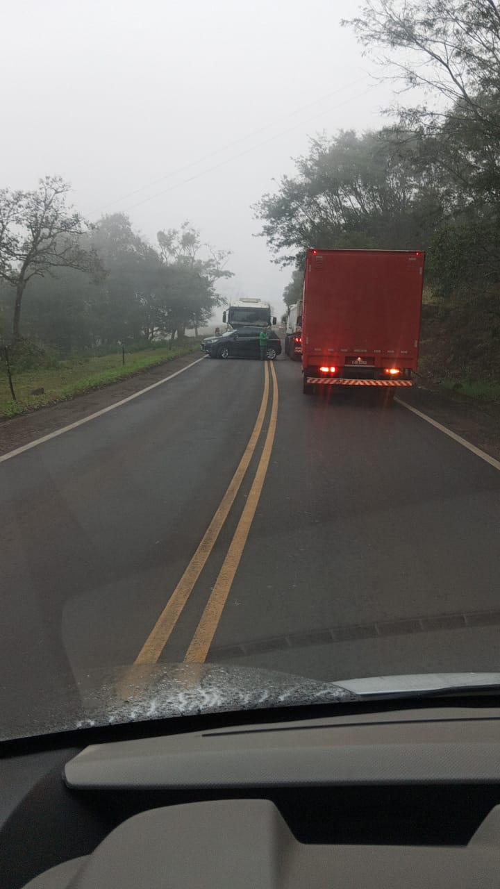 Acidente é registrado na RST-472 entre Três Passos e Tenente Portela