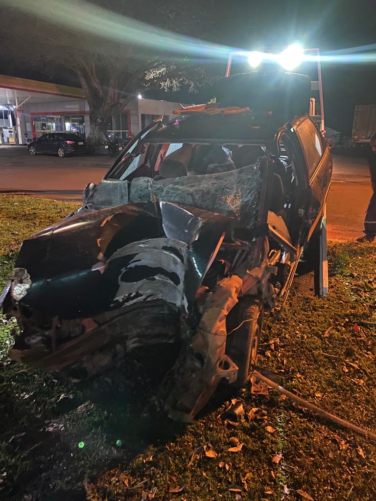 Confirmado o segundo óbito relacionado ao acidente do final da madrugada do sábado.