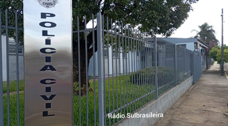 Suspeito  do 1º  homicídio de 2024  em Panambi se apresenta na Delegacia de Polícia