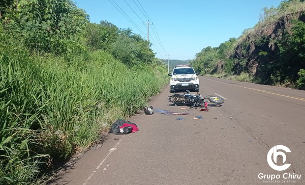 Acidente com morte na RST-472 em Palmitinho
