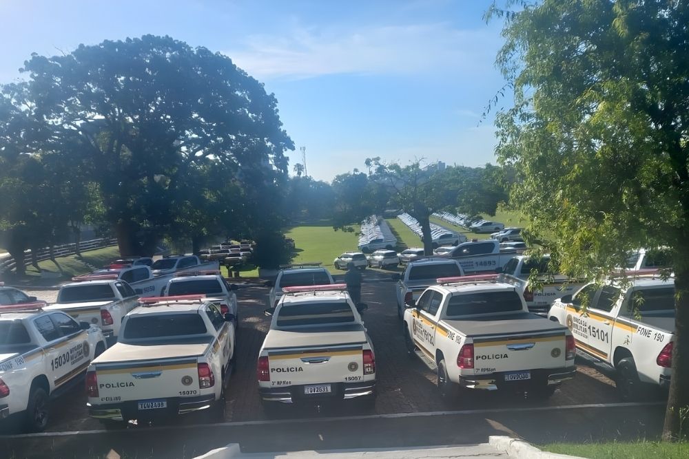 7º BPM receberá novas viaturas para cinco municípios