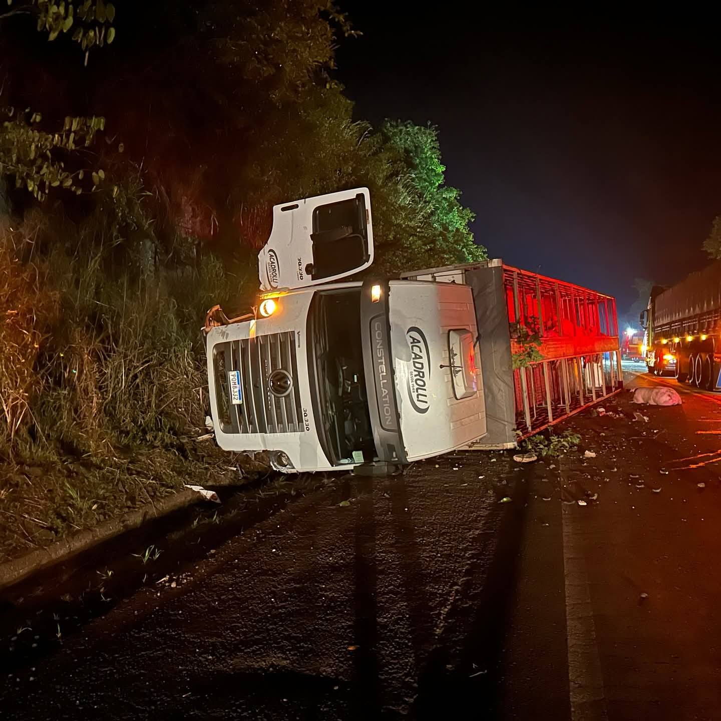 Grave colisão frontal é registrada na BR-386 em Iraí