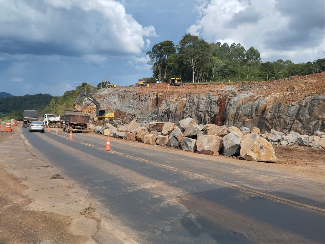 Interdição de Rodovia – BR- 153 sentido Concórdia SC e Erechim RS