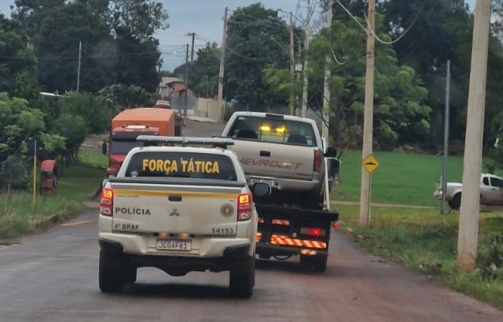 Evento é marcado por apreensão de veículo, infrações de trânsito e prisão em Santo Augusto