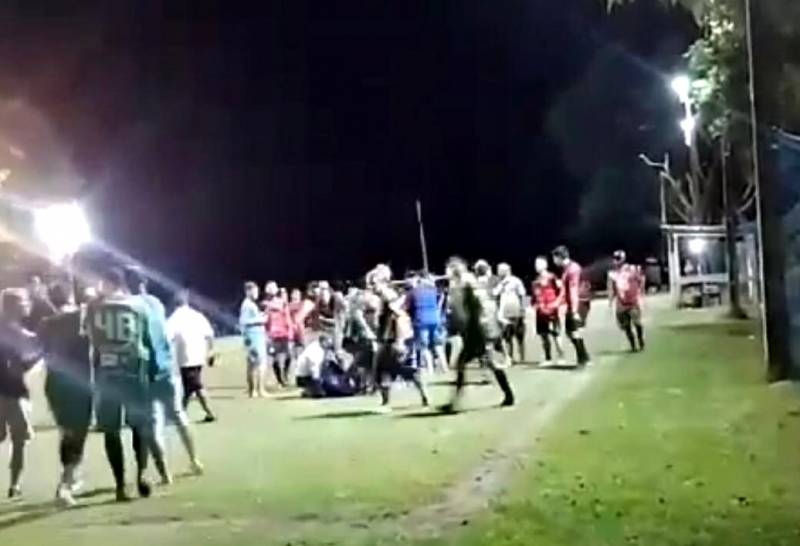 (Confira Vídeo) Árbitros são agredidos em semifinal de campeonato no interior do RS