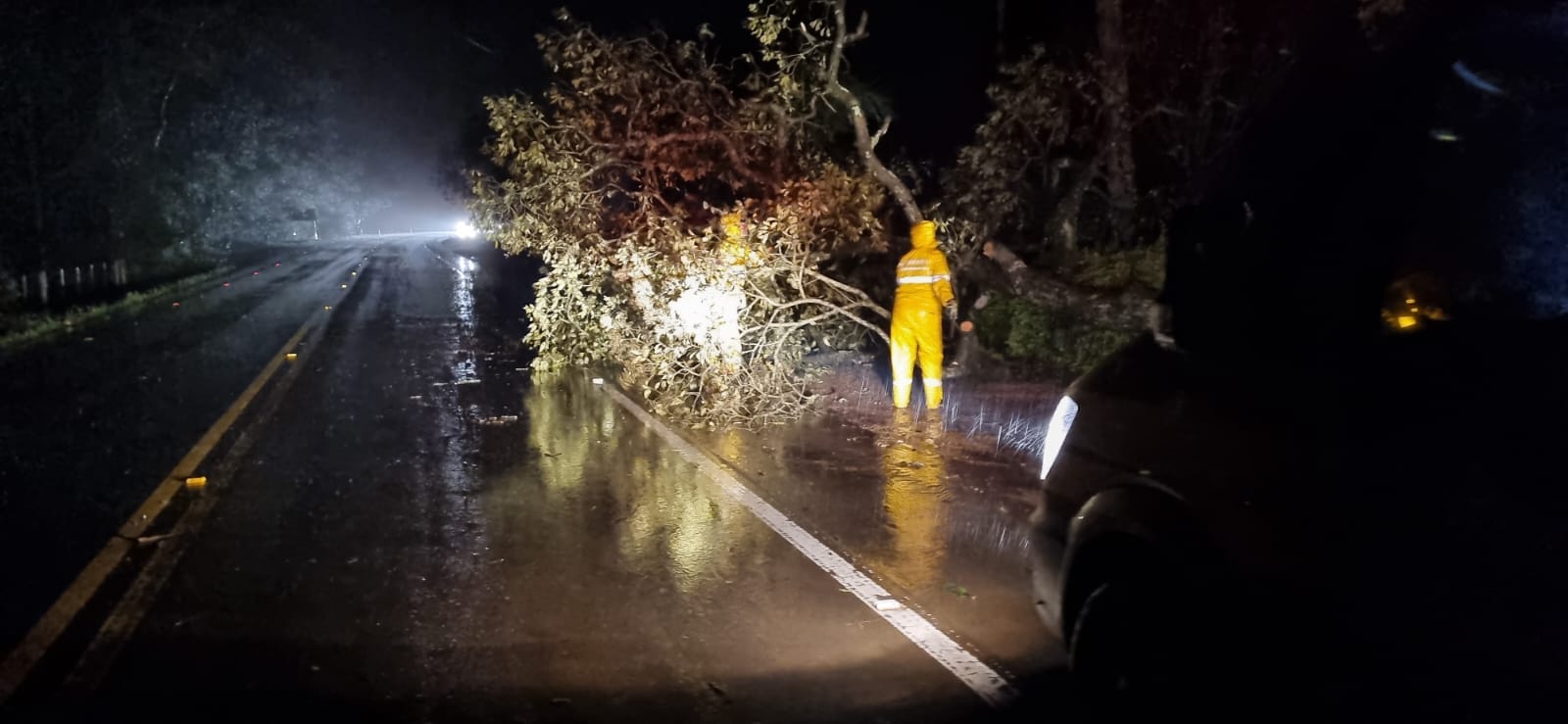 Temporal causa transtornos em Santa Catarina