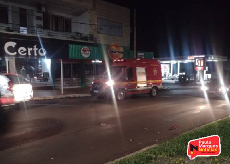 Dois acidentes de trânsito no centro de Três de Maio nesta sexta-feira