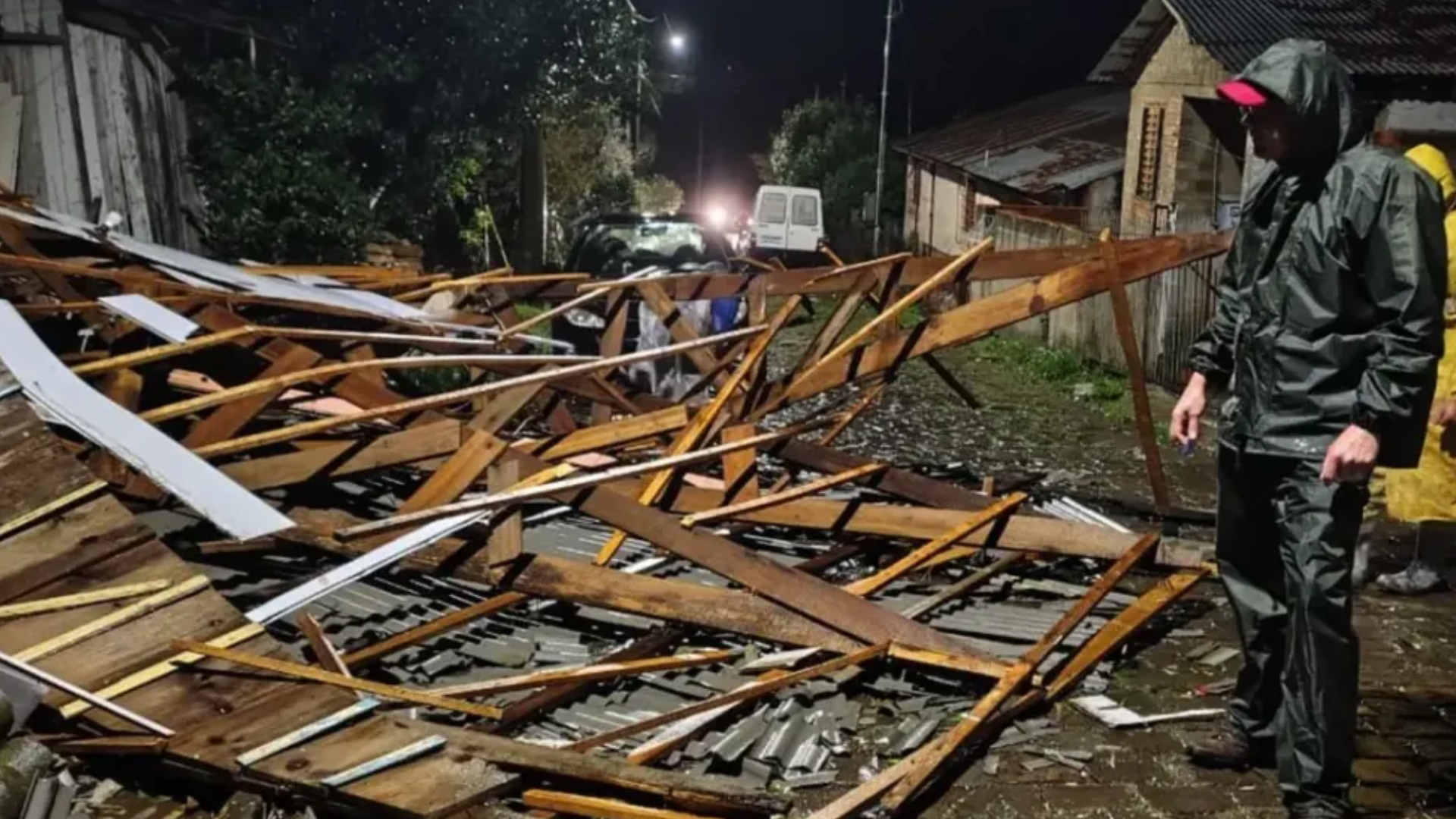 Forte temporal causa estragos em Soledade