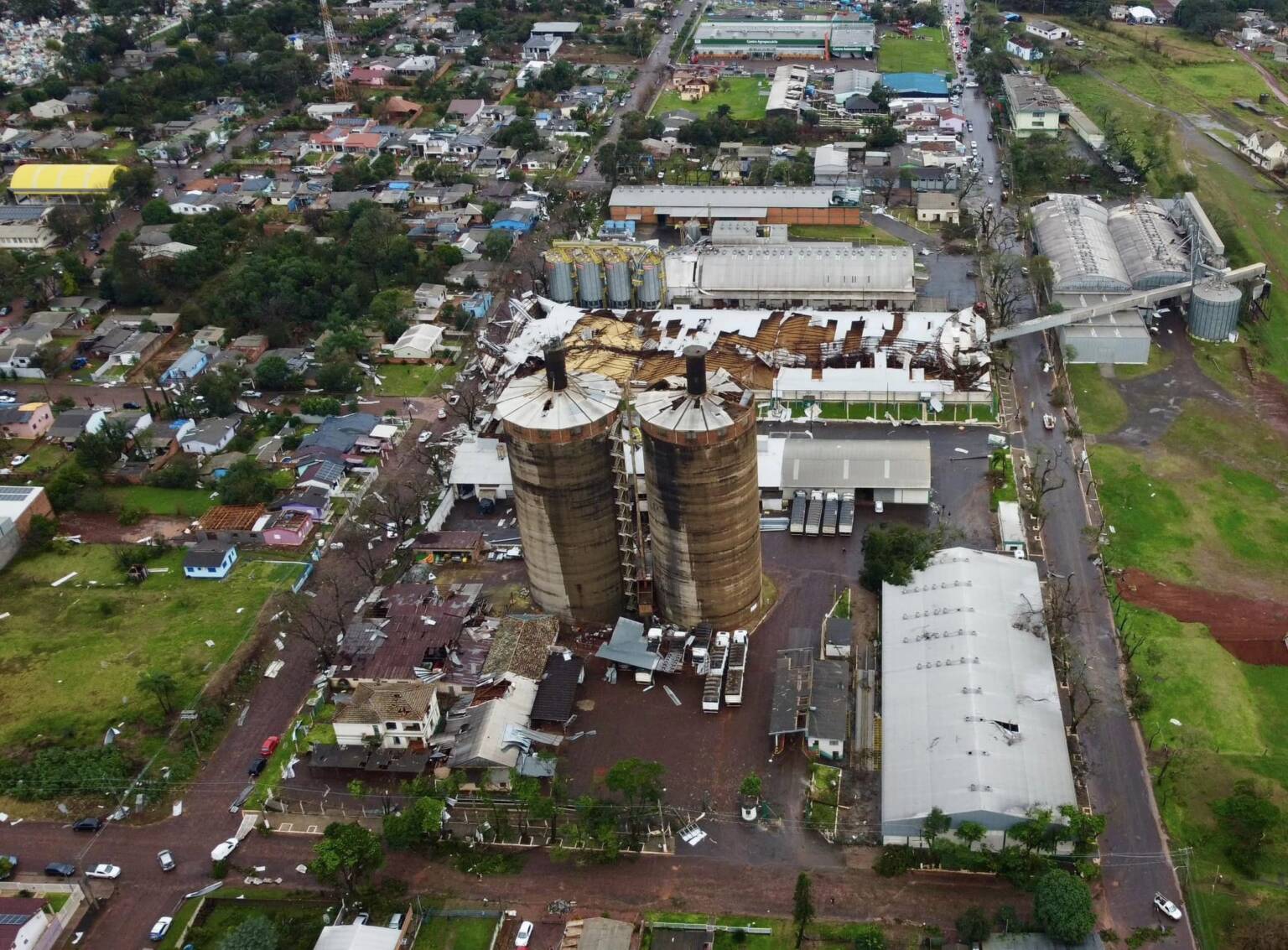 Defesa Civil classifica como uma “Microexplosão” o fenômeno que atingiu o município de São Luiz Gonzaga