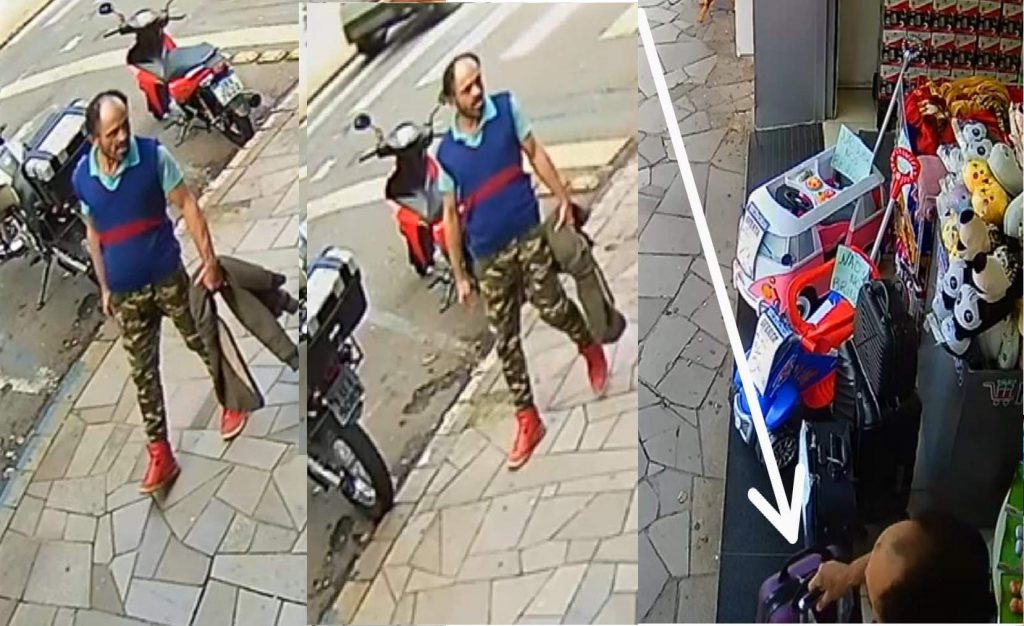 Ladrão comete furto na porta de loja, no Centro de Passo Fundo